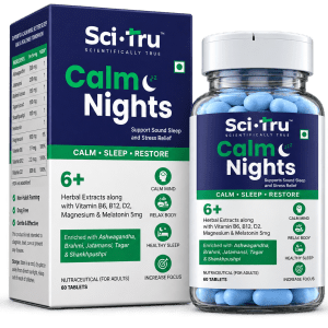 Calm Nights Melatonin 5mg Tablets
